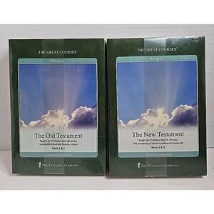 The New And Old Testament Audio Set and Guidebook Great Courses Teaching